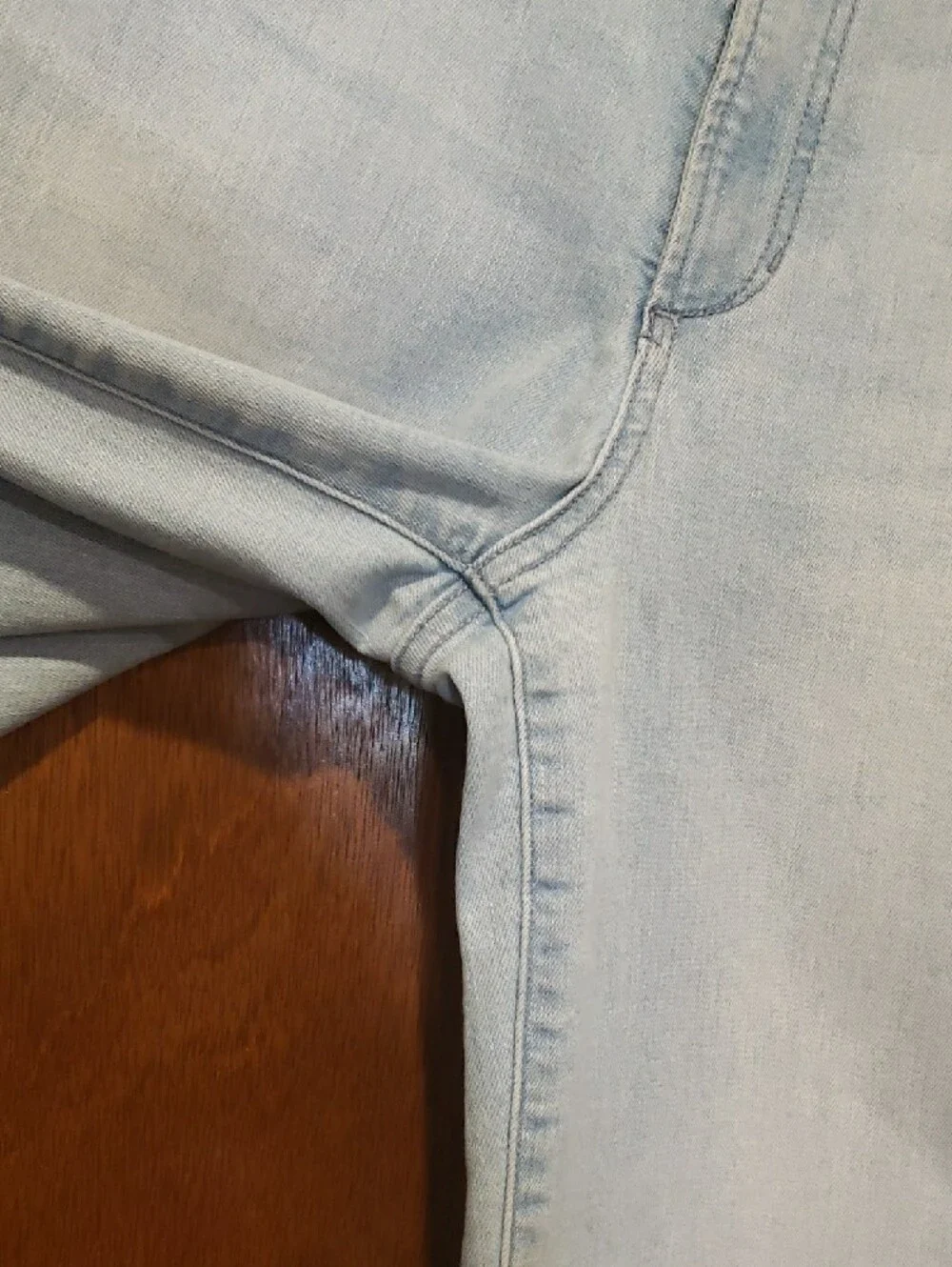 Joe's Jeans Light Blue Wide-Leg El Savadore High-Rise Jeans